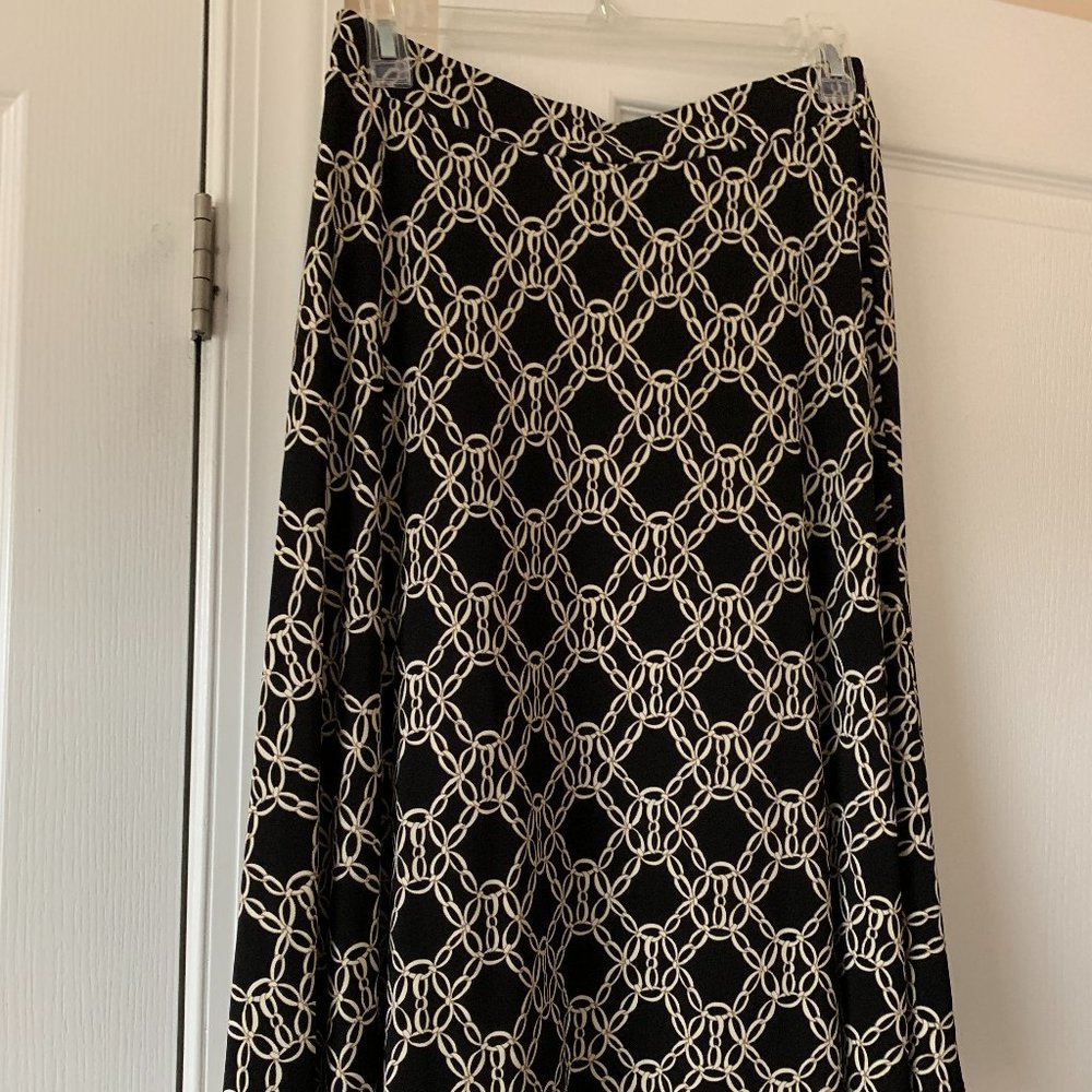 Talbots Petite Small Skirt with Chain link design